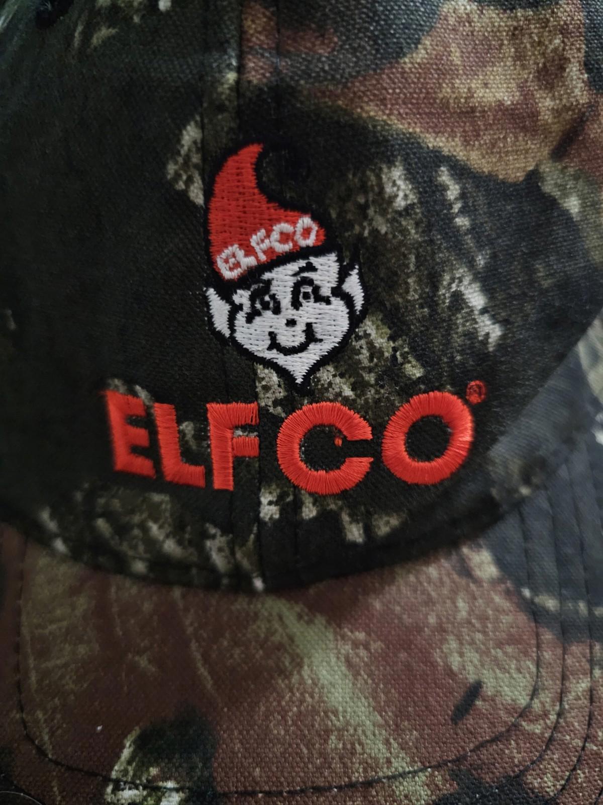 ELFCO Hardware Adjustable Elf Logo Camo Baseball Hat