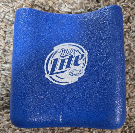 Vintage Miller Lite Foam And Rubber Drink Can Cooler