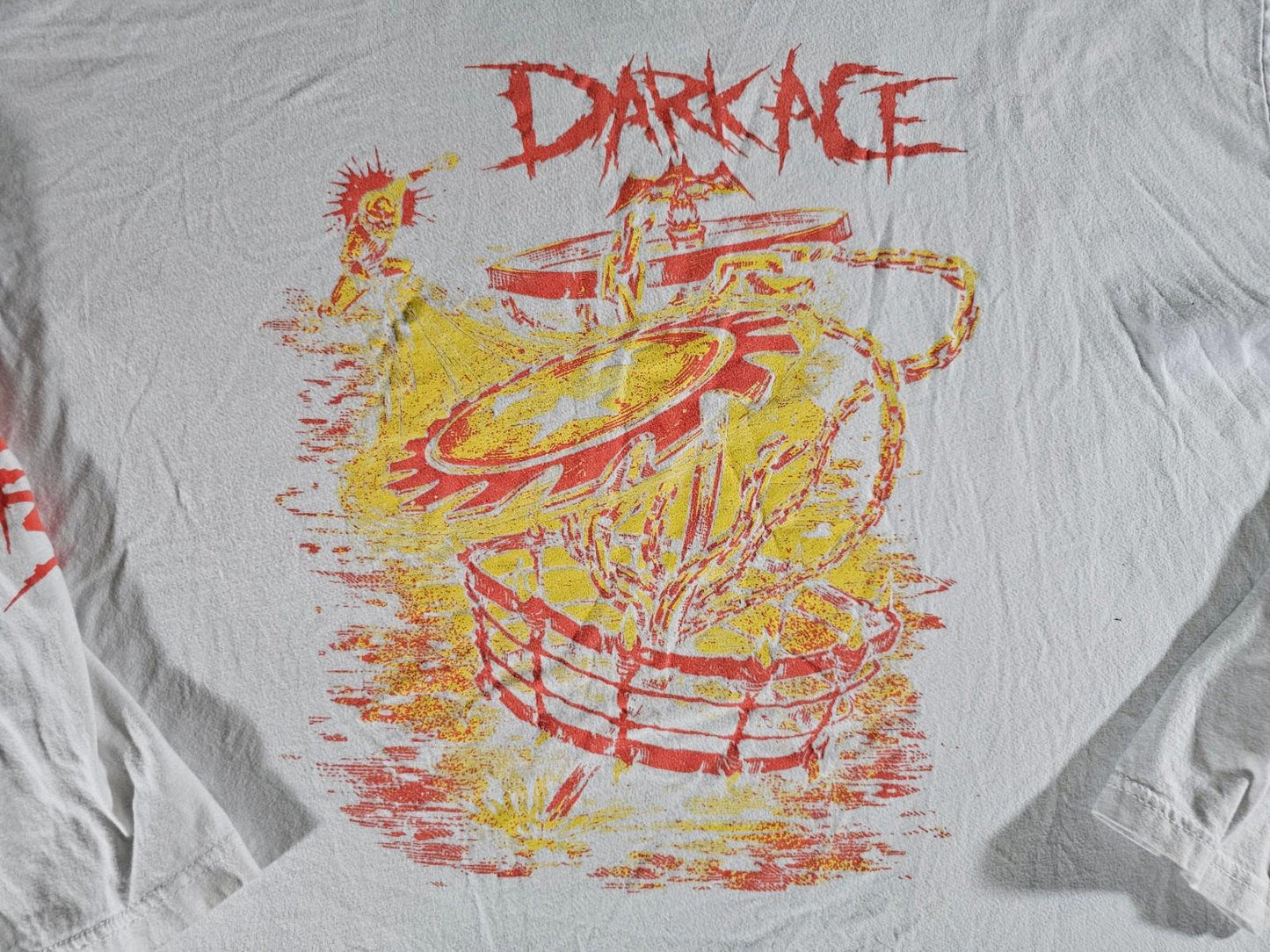 dark ace white chapel frisbee golf 3xl Long Sleeve shirt