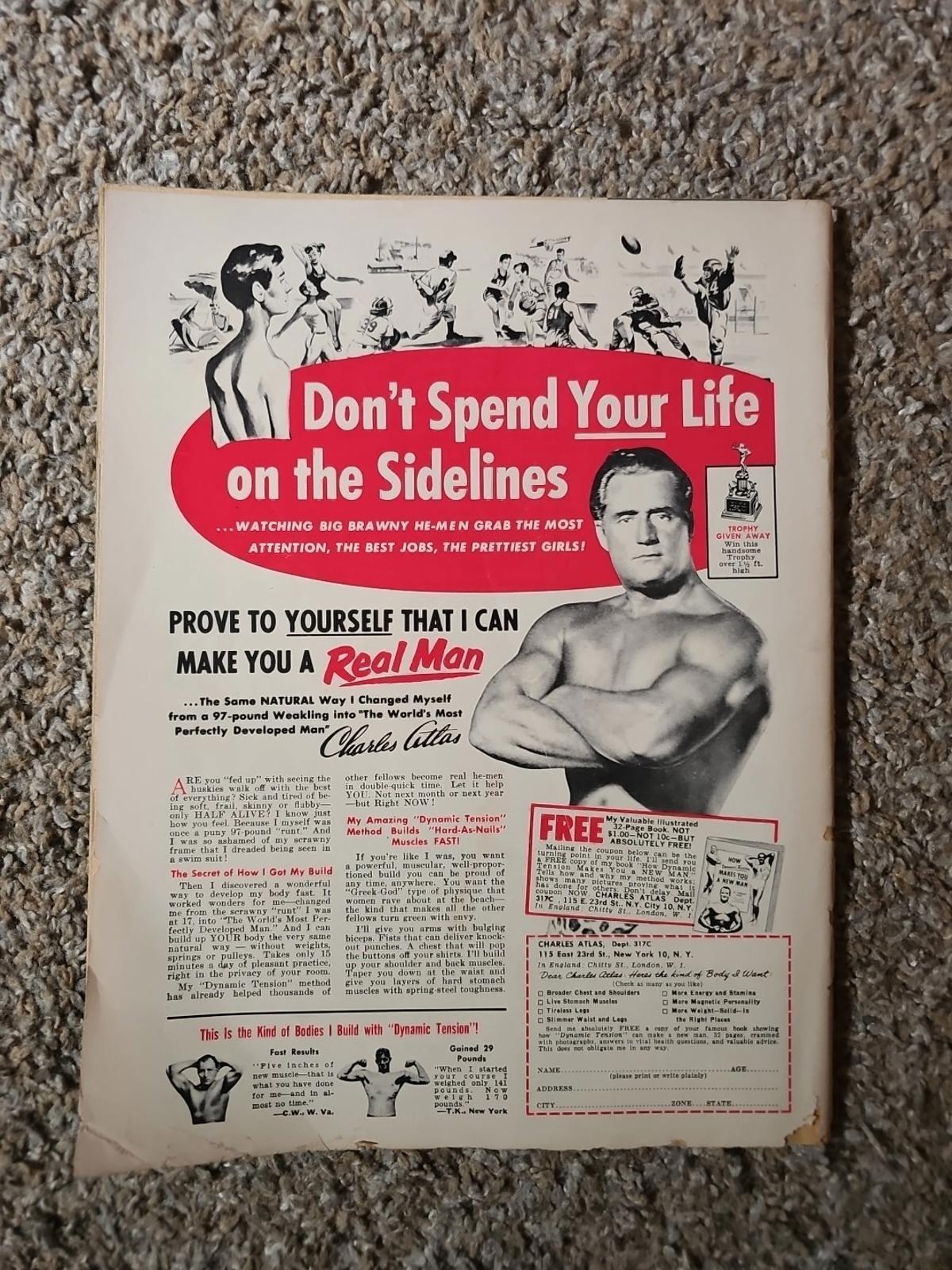 Frolic Mens Magazine Wild West Woman April 1961