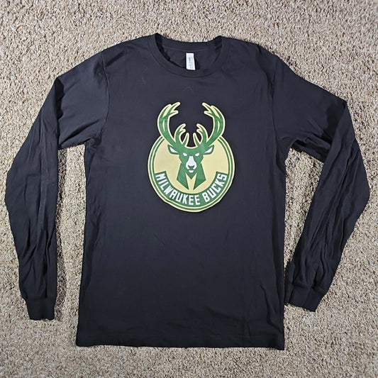 Bella Canvas M Milwaukee Bucks Long Sleeve Shirt