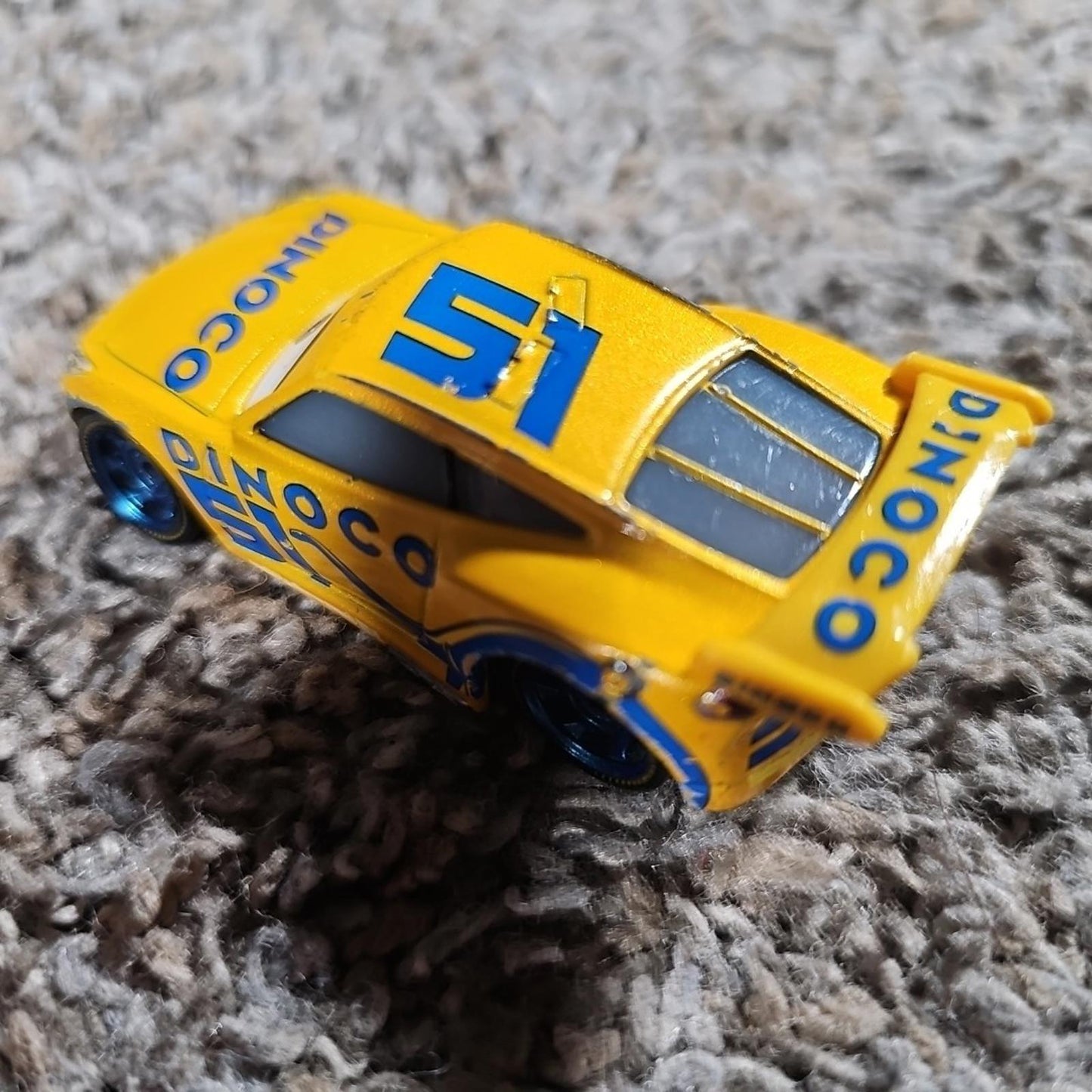 Disney Pixar Cars 3 Cruz Ramirez Dinoco Diecast Car Mattel