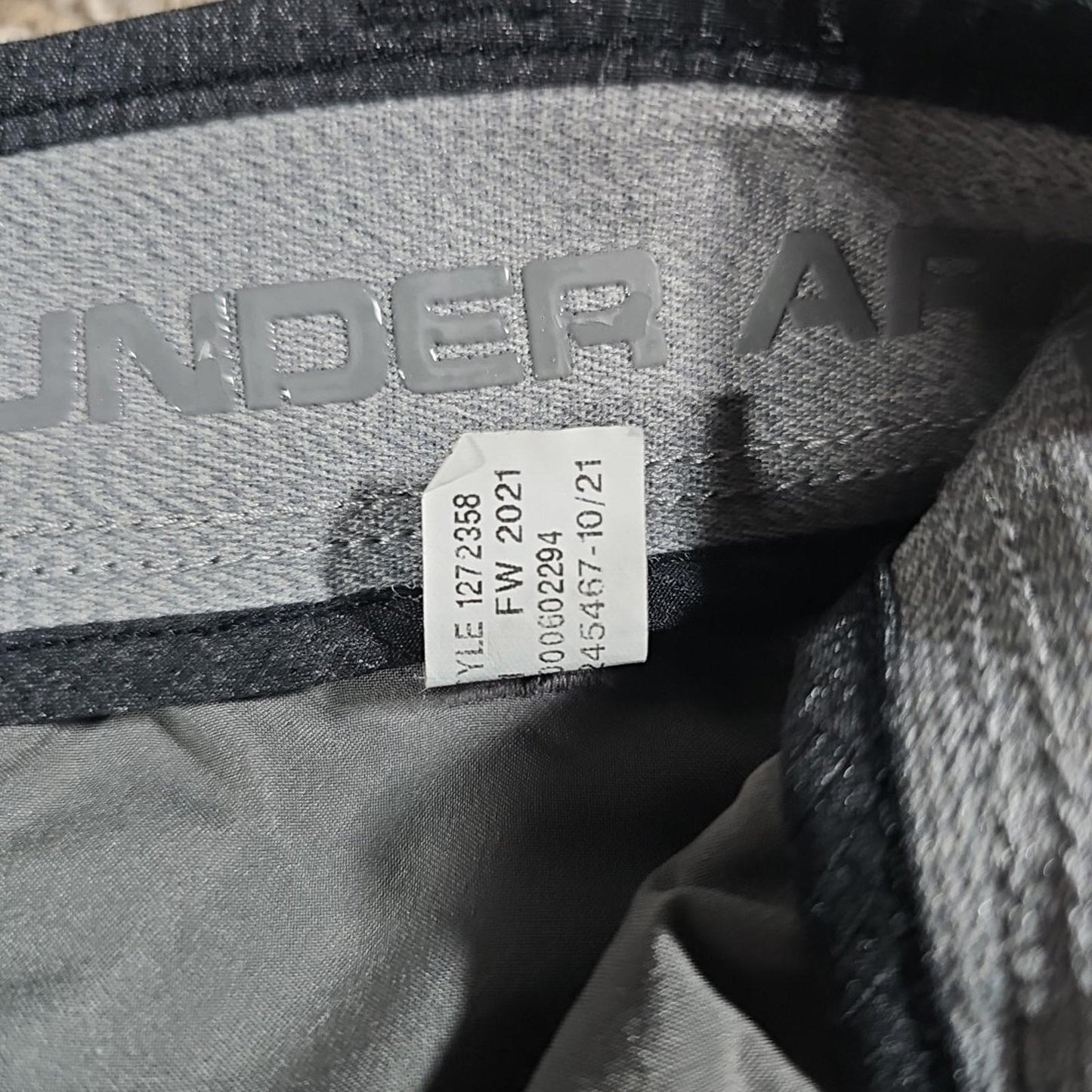 Under Armour Golf Shorts Mens 36 Charcoal Gray HeatGear Loose Fit Performance