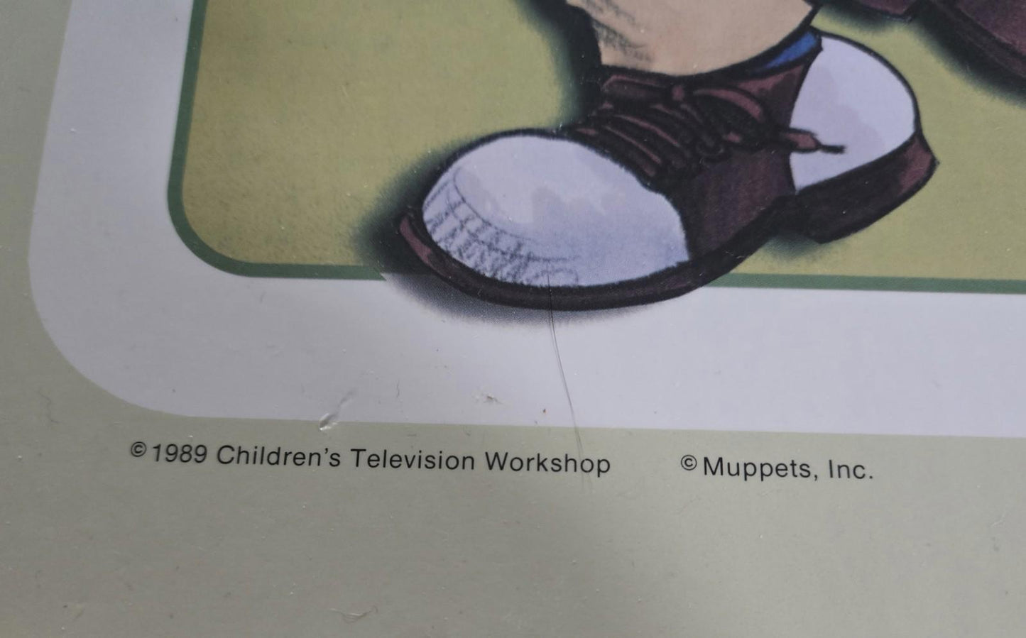 The Muppets Seasame Street Bert Doing The Pigeon 1989