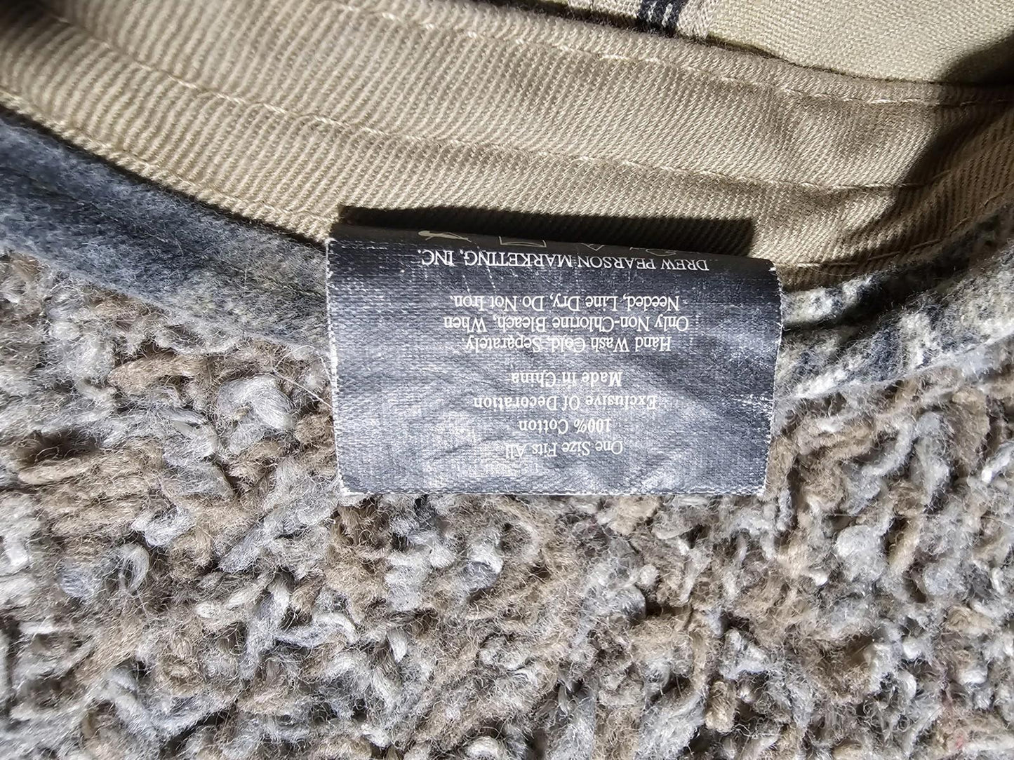 Dodge Motorsports Nascar Hat 2006 Strapback Camo & Tan Color