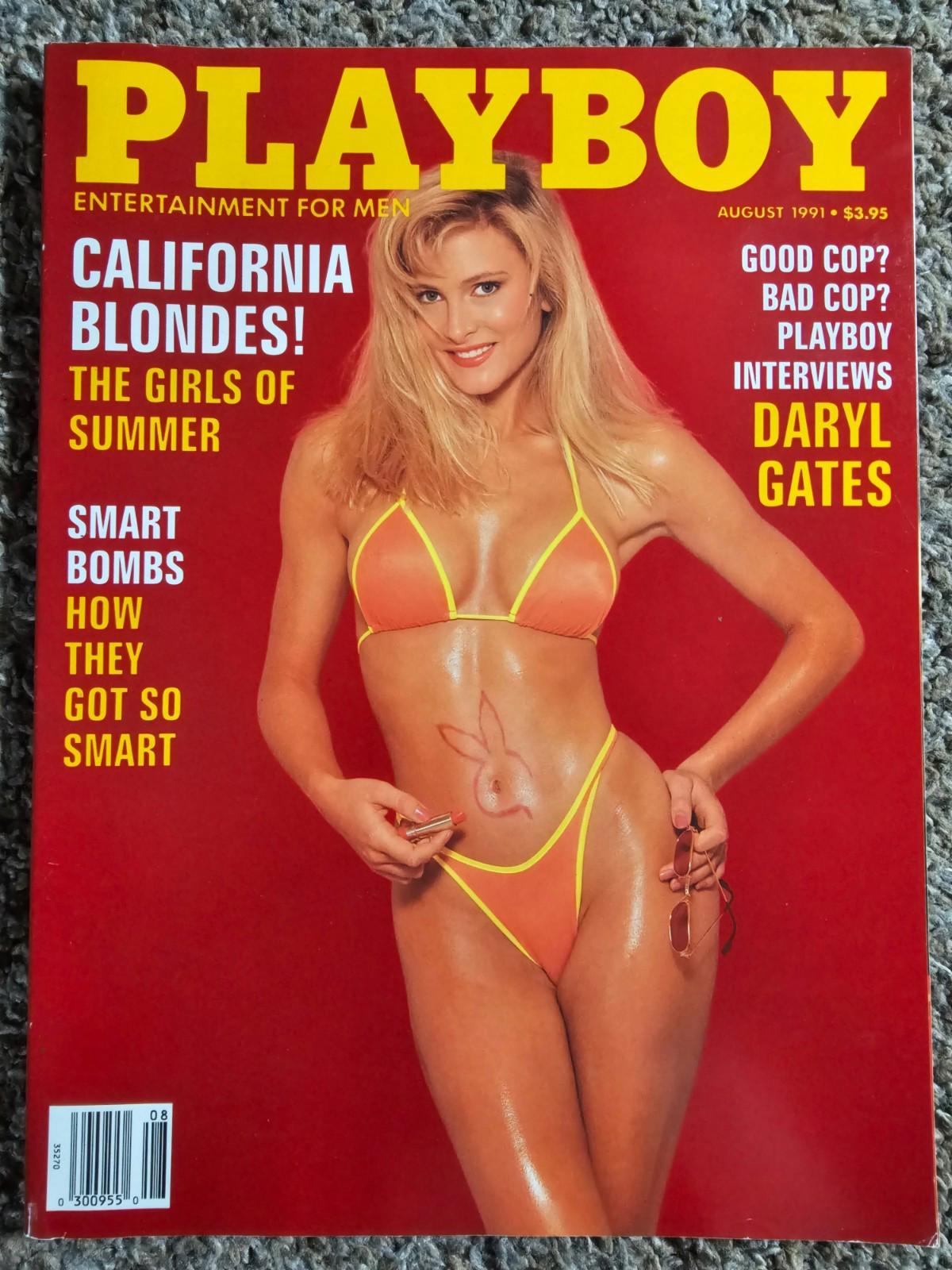 Play Boy Magazine August 1991