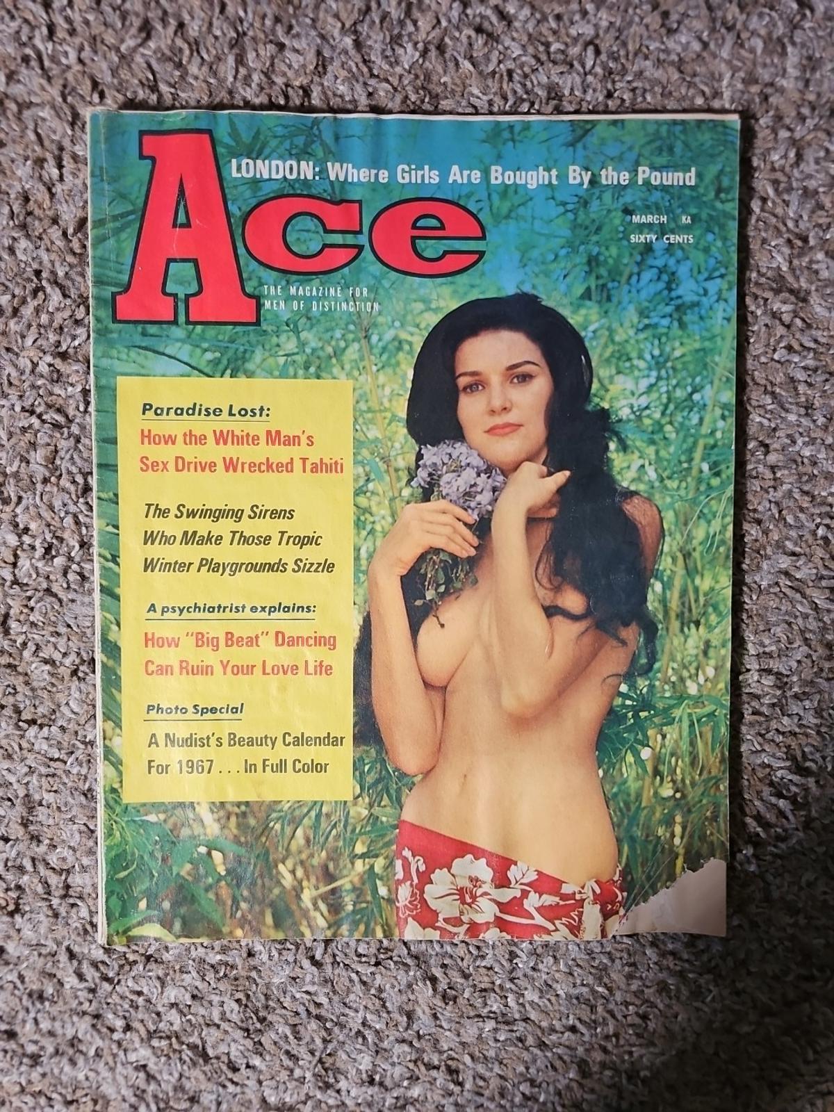 Vintage ace magazine march 1967 Vol 10 No 5