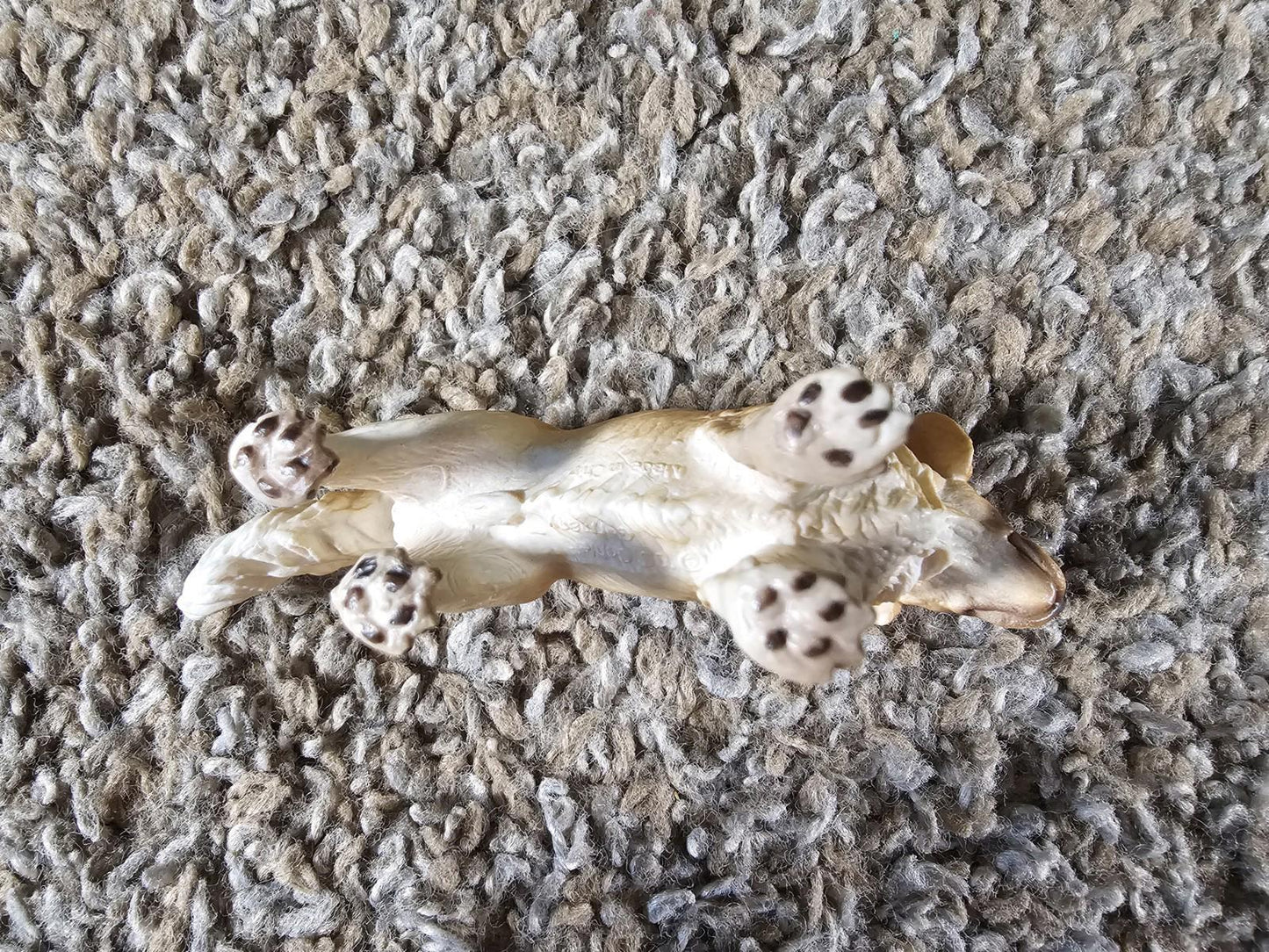 Schleich Germany 2003 Golden Labrador Retriever Male Dog Figure Tan Light Brown