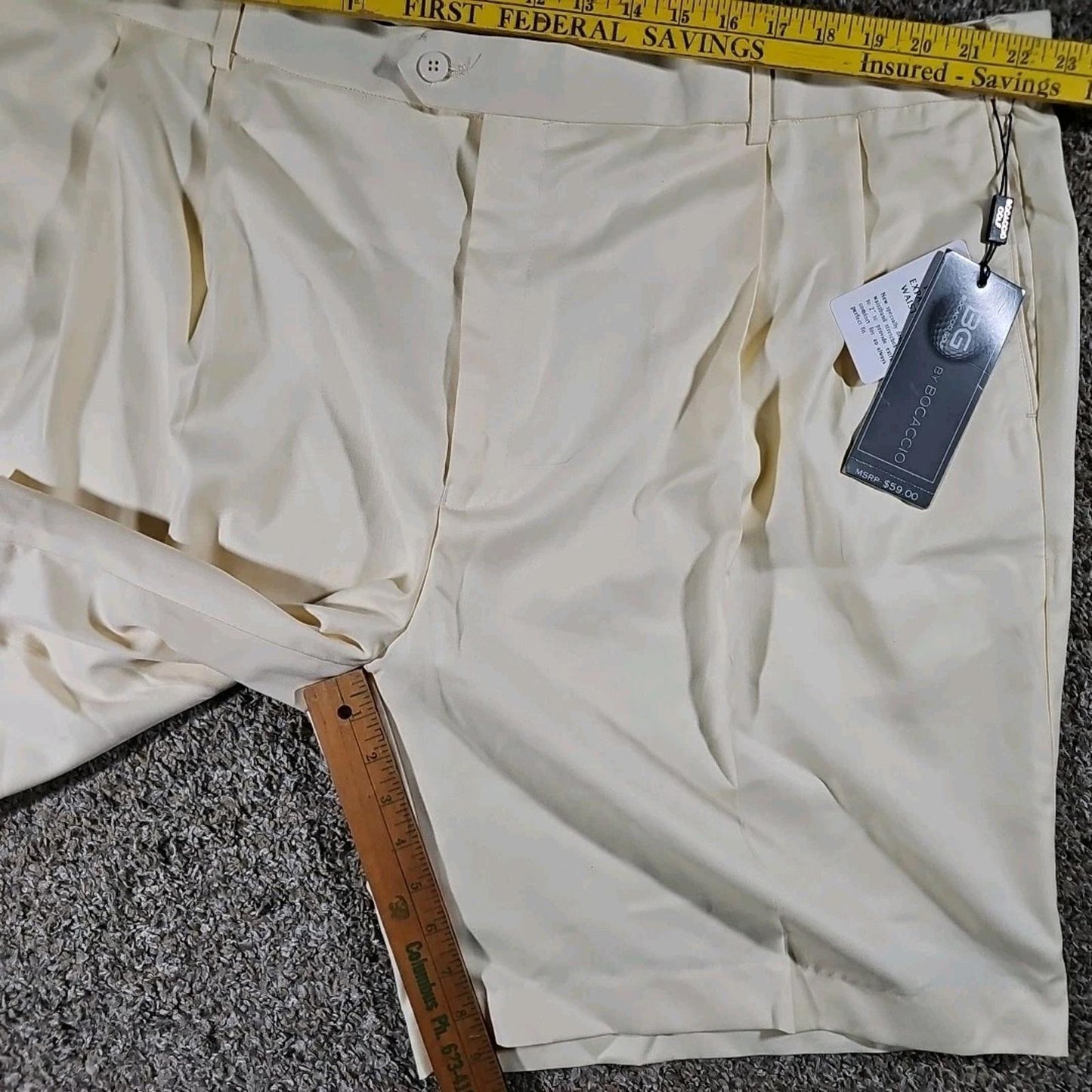 BG Bocaccio Golf Sz 46 Shorts NWT
