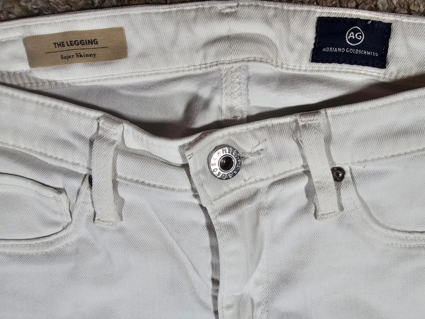 AG Adriano Goldschmeid Jeans 26R Legging Ankle Super Skinny