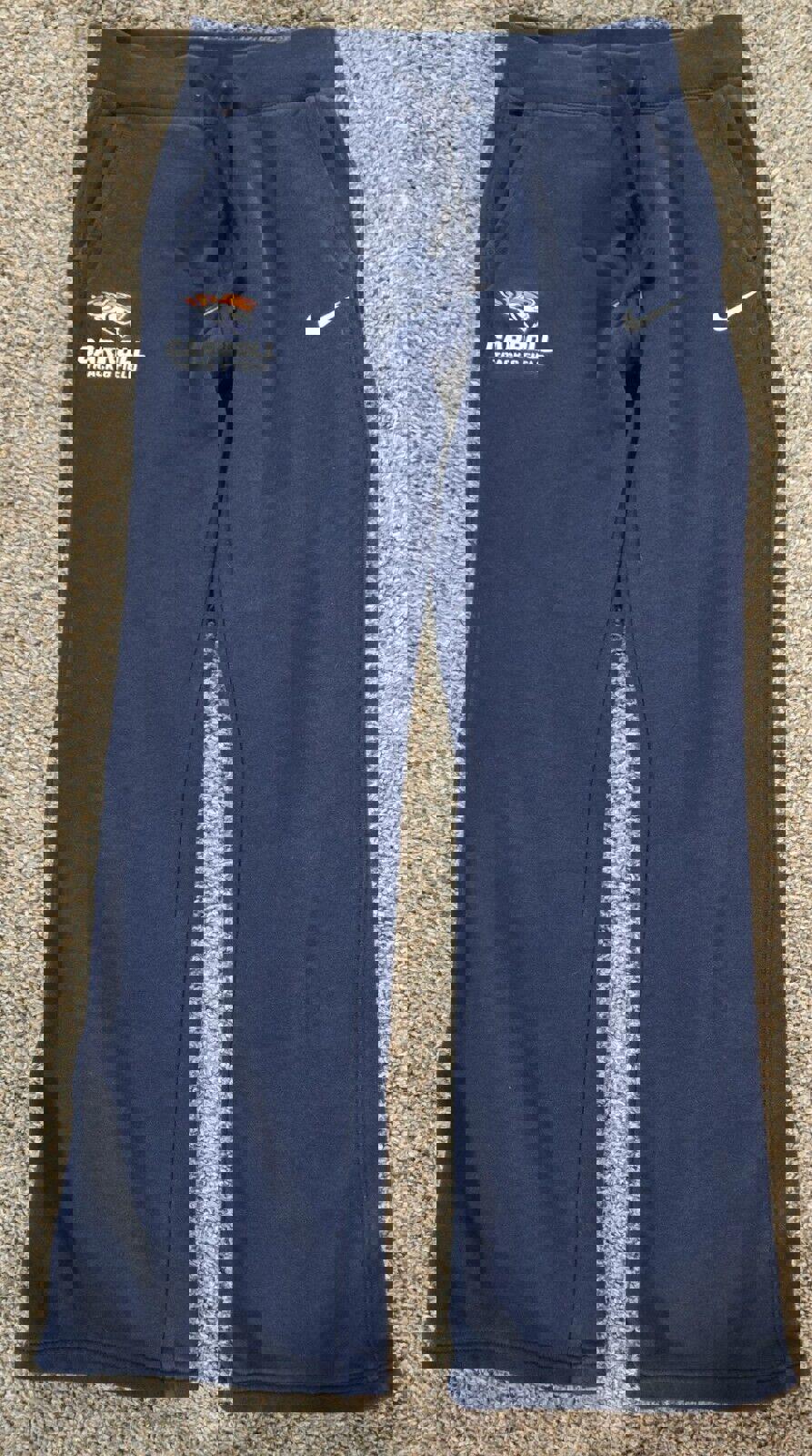 Nike Navy Blue Carroll College Track And Field Sweatpant S