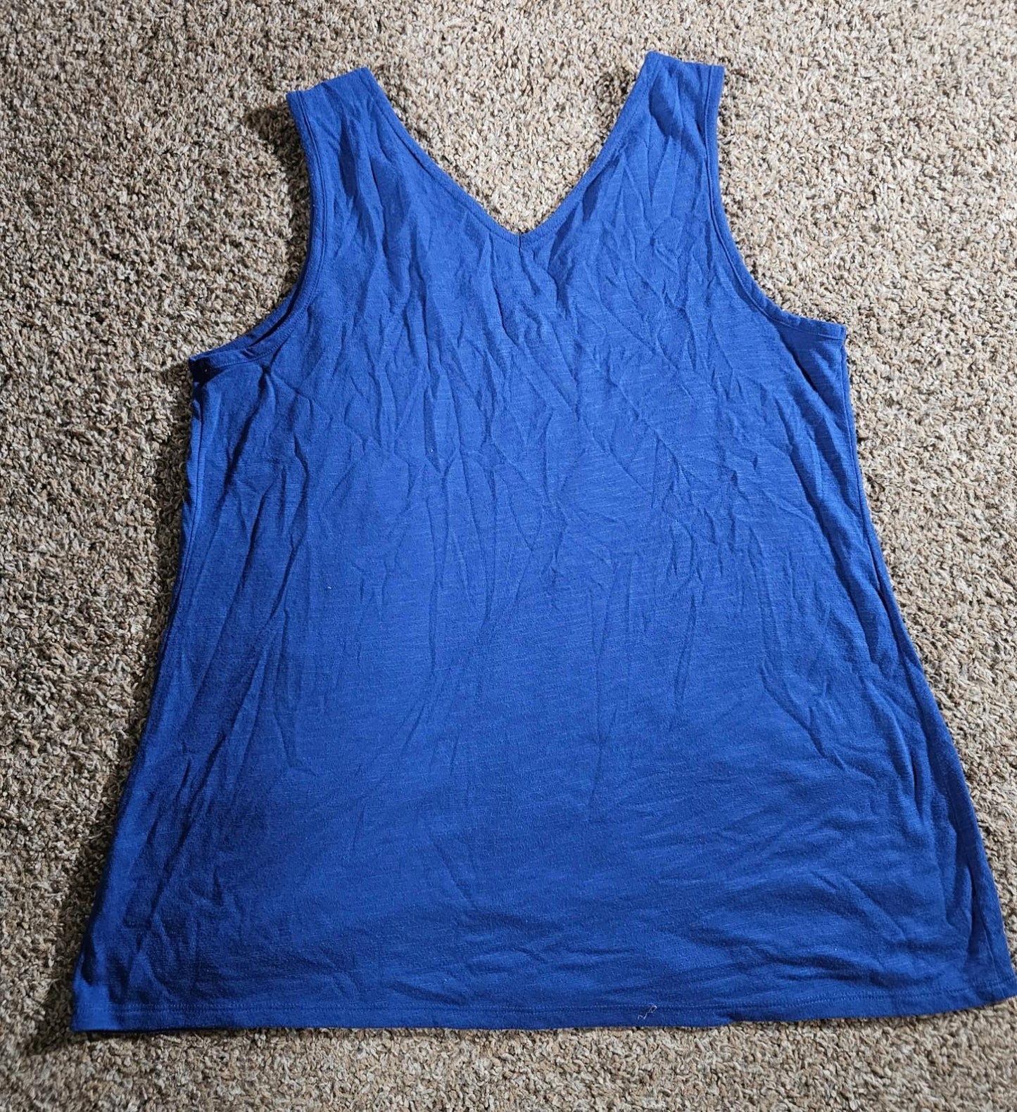 Sonoma Goods L Blue Tank Top