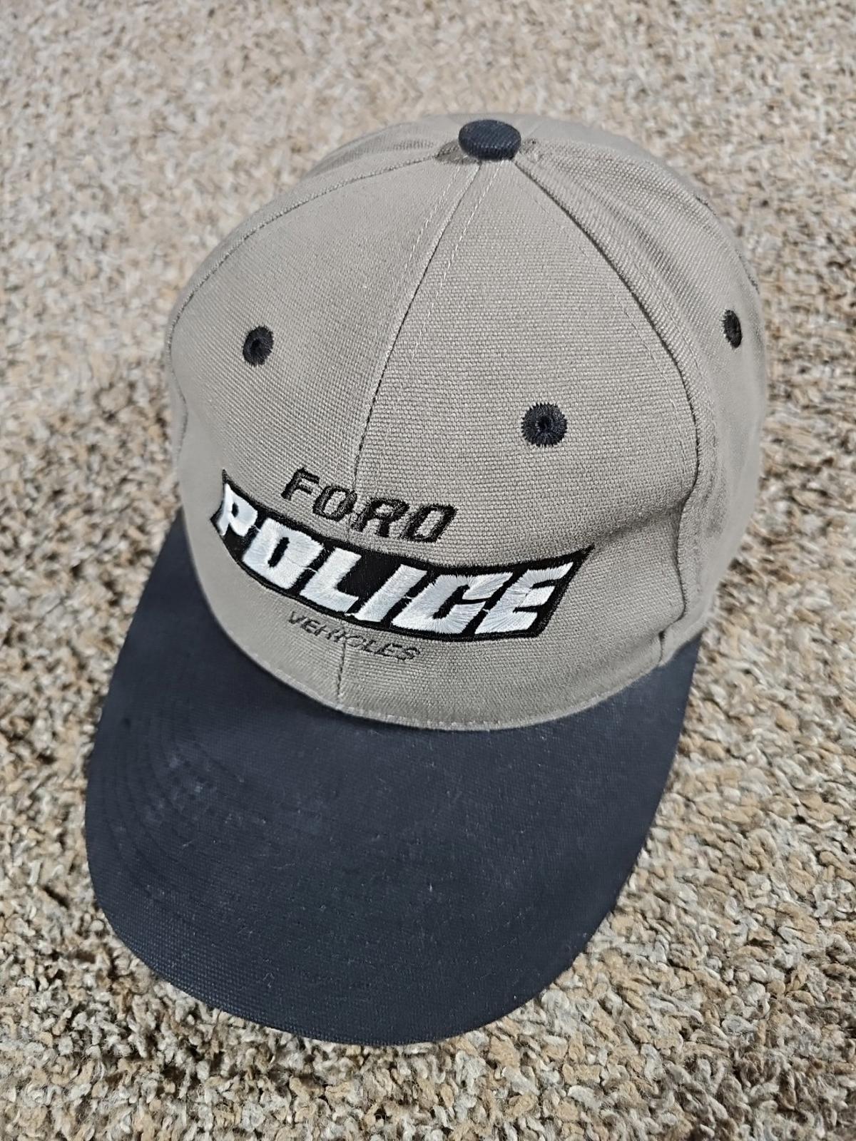 Ford Police Vehicles Baseball Hats  OS Embroidered Logo
