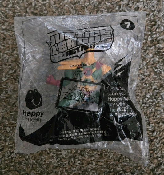 McDonald's Justice League Hawkman #7 Happy Meal Toy 2016