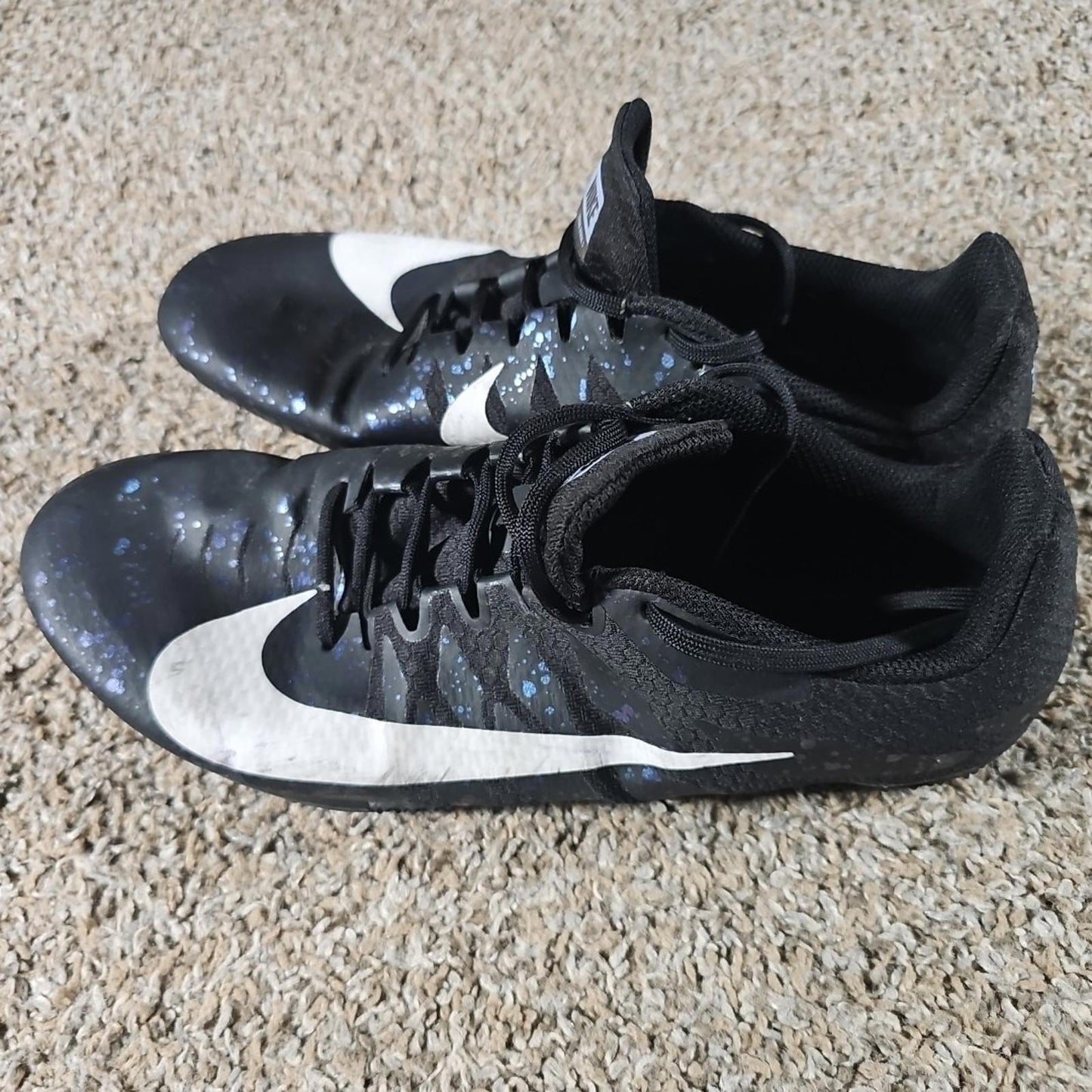 Nike Zoom Rival S Black Indigo Men's Sz 11 Cleats 907564-003