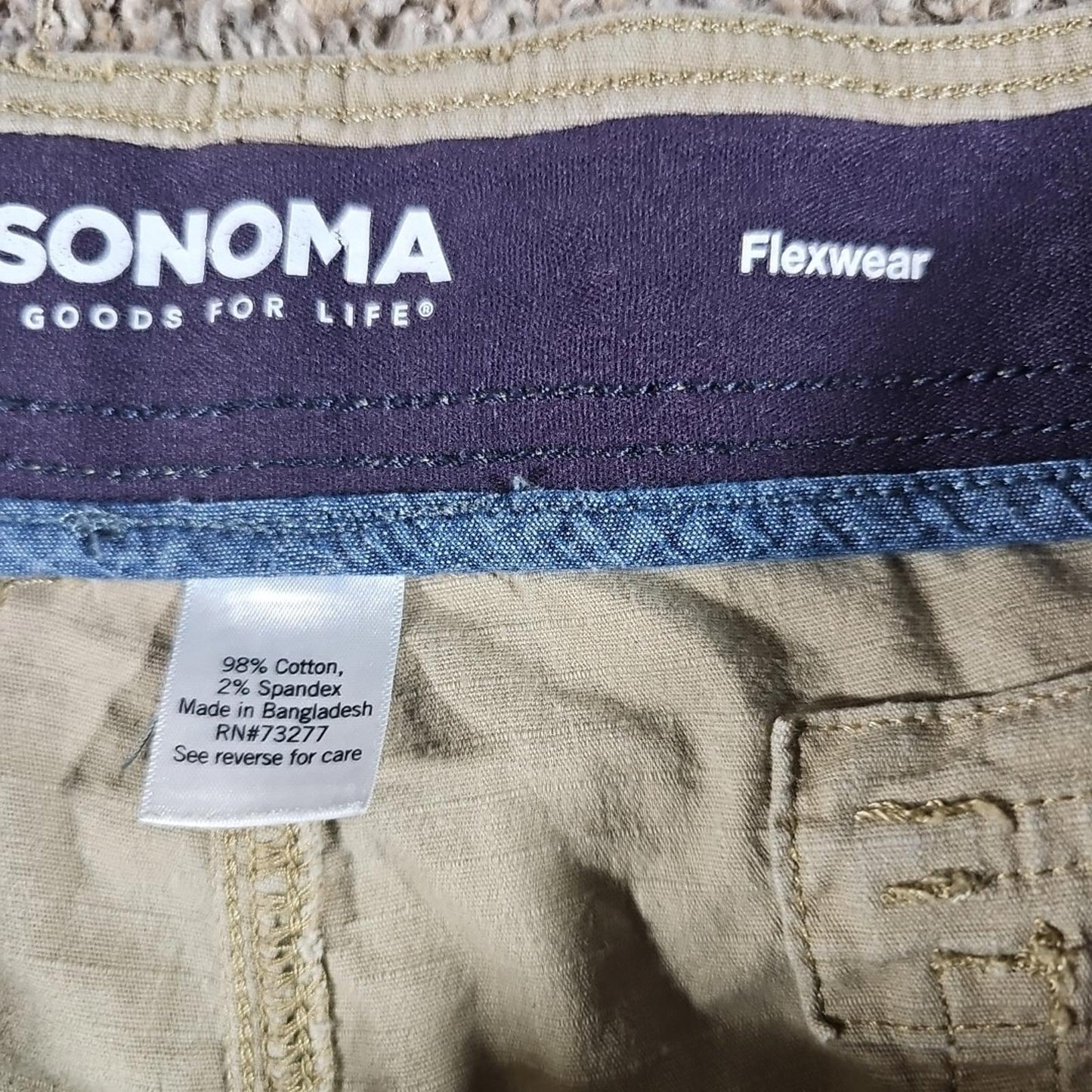 Sonoma 42 Flexwear Ripstop Cargo Shorts