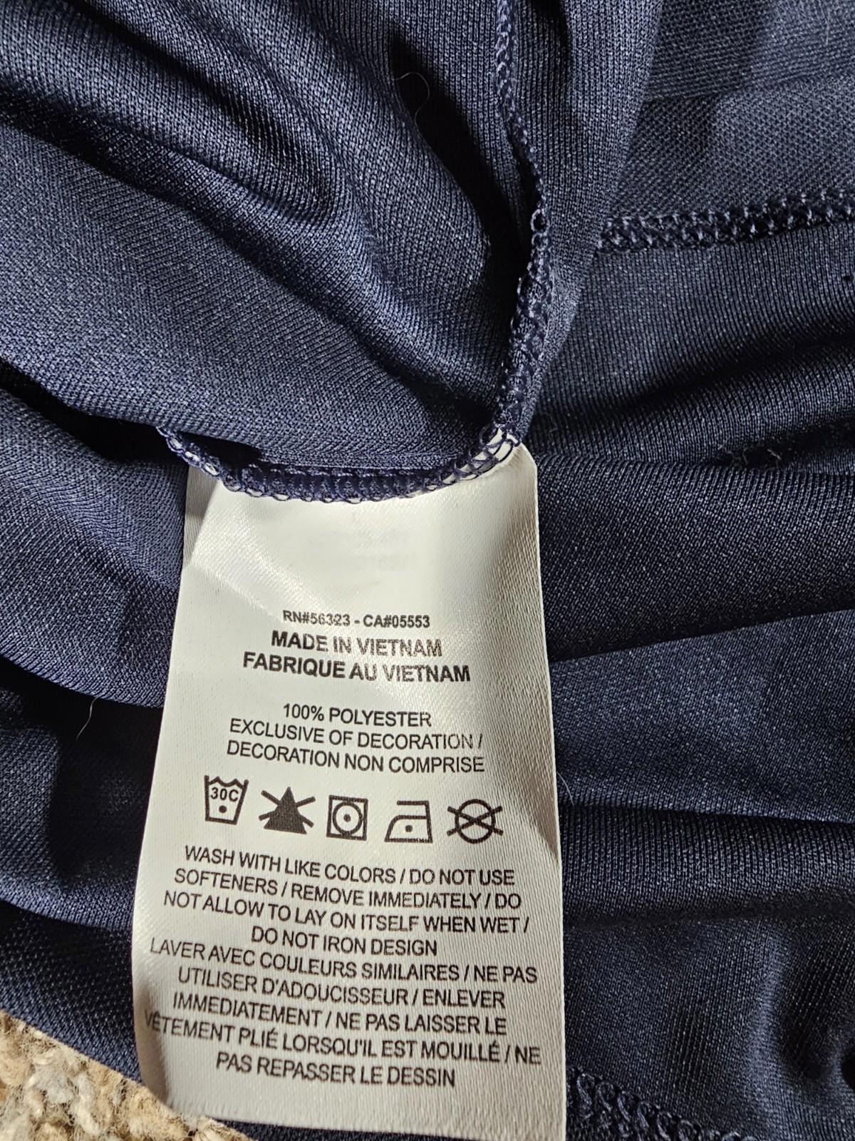 NIKE Golf Polo Shirt "Malcolm Look to the Blue" NWD Large