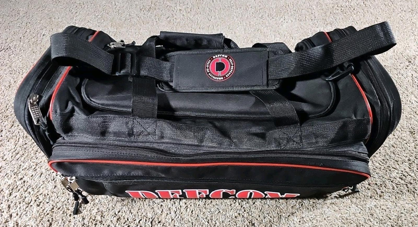 Defcom Brazilian JiuJitsu Fit To Fight Duffle Gym Travel Bag