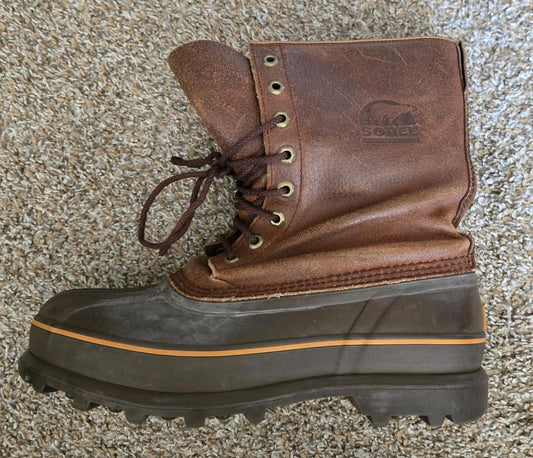 SOREL Maverick Mens 9 Waterproof Duck Boots Insulated