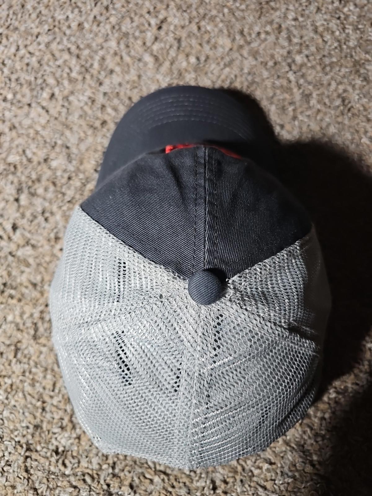 GRAVELY hat gray cap OS Strapback Mesh Trucker Hat