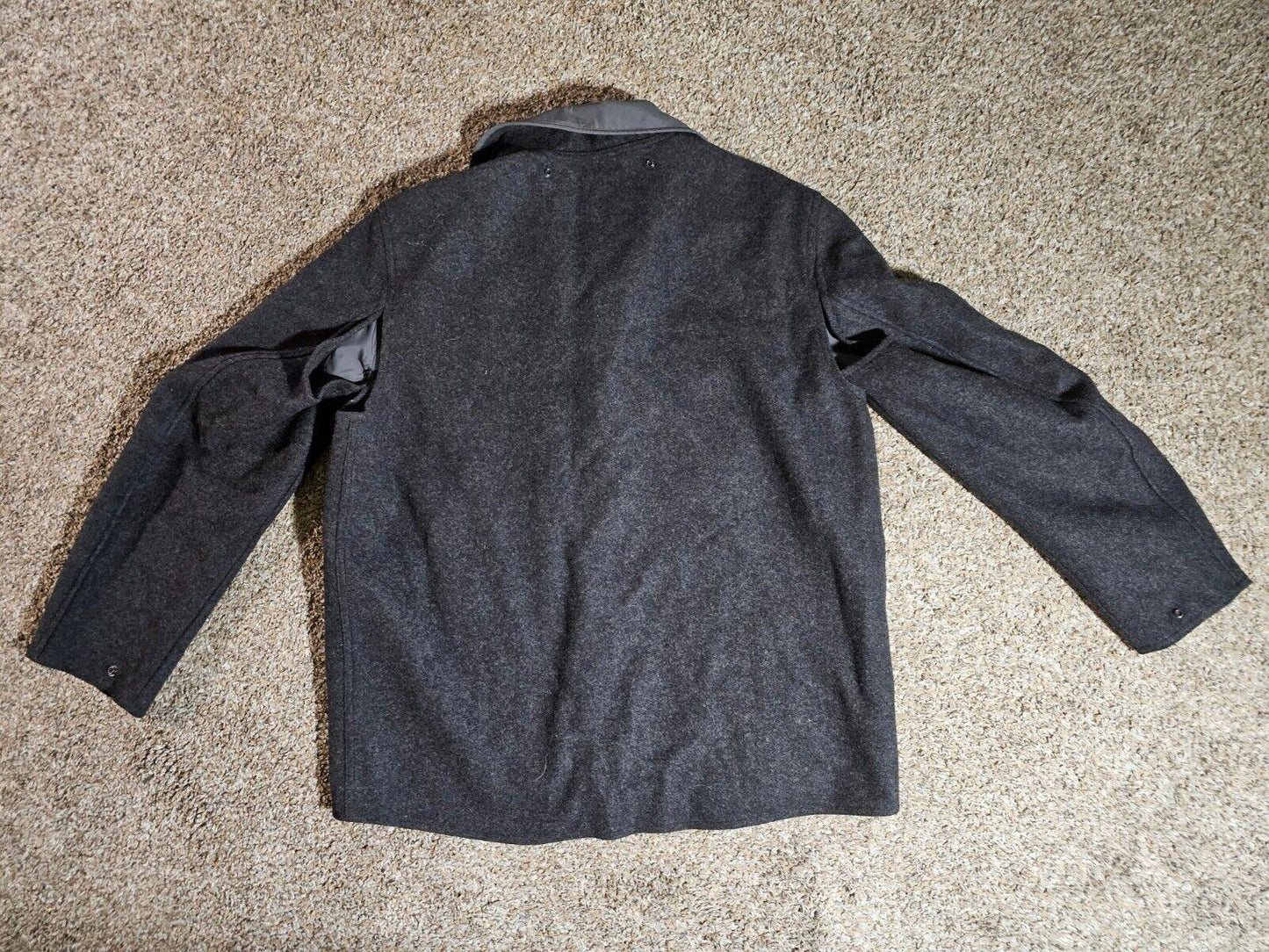 Victorinox wool jacket shirt open arm pits Medium