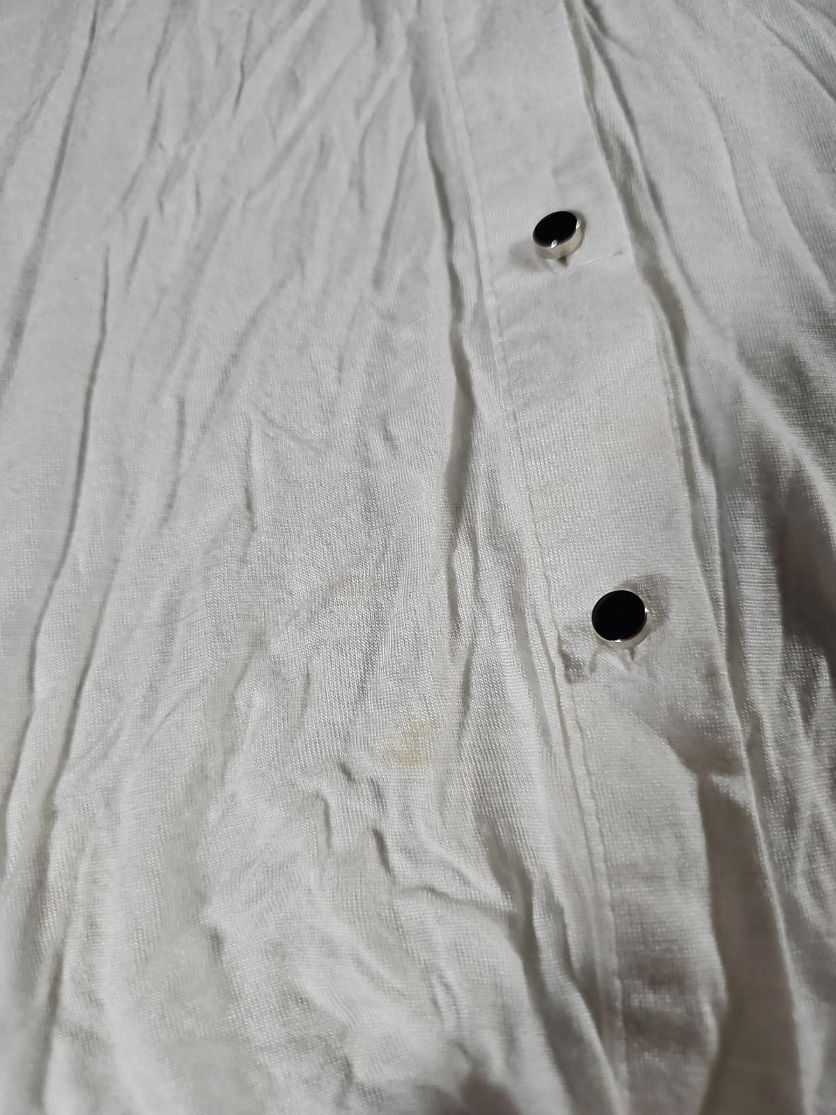 Monteau Los Angeles Collared Button Up Tank Top M