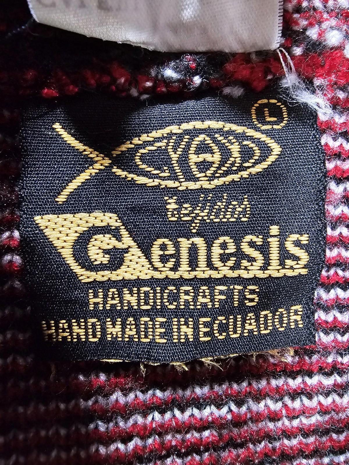 Genesis Huasi 100% WOOL Handmade Fullzip Hoodie