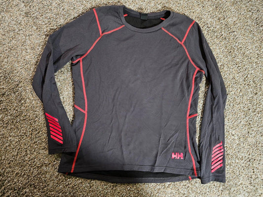 Helly Hansen Base Layer Long Sleeve Moisture Wicking Shirt S
