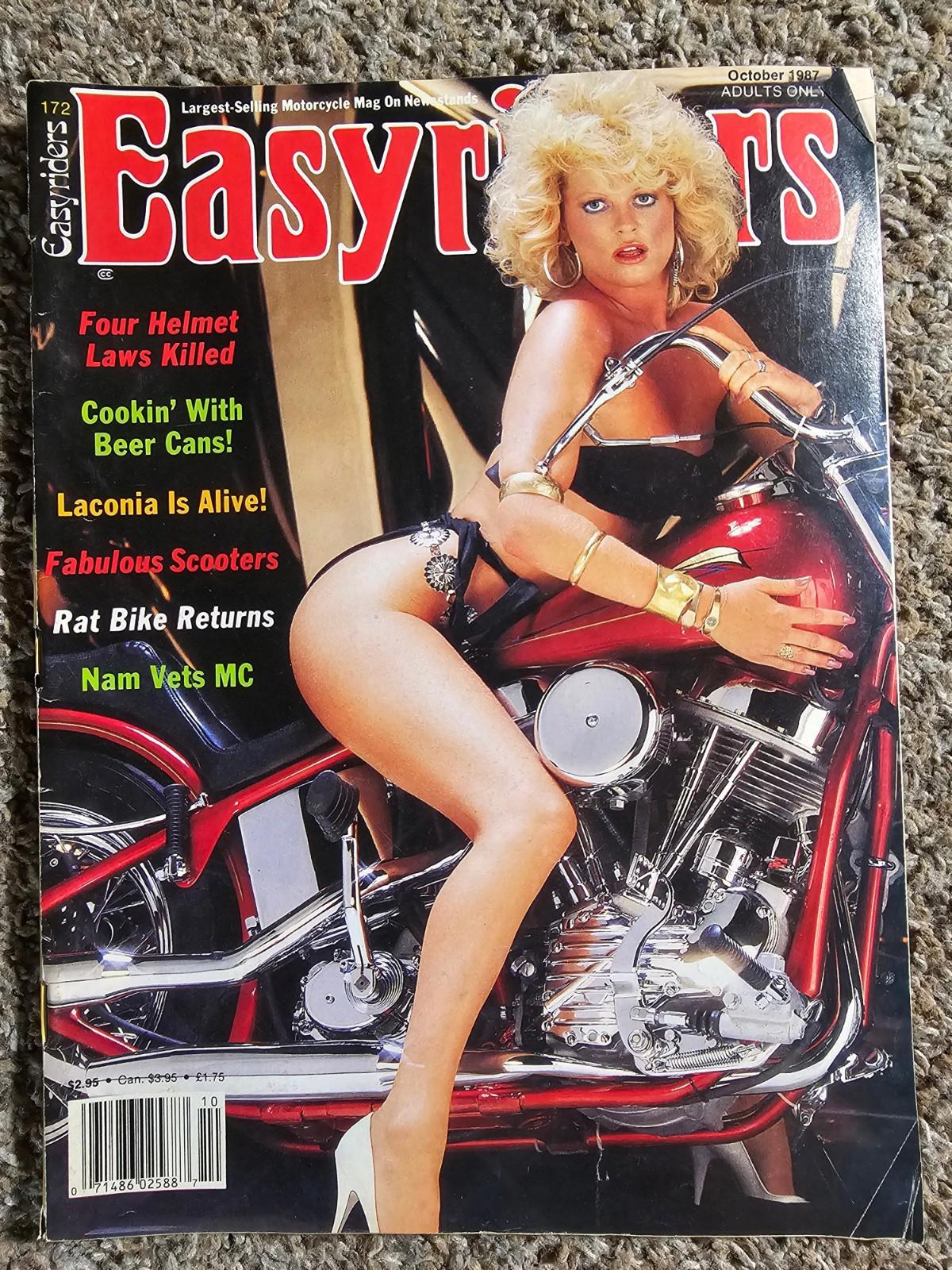 Easyriders Magazine October 1987 Harley-Davidson Motorcycle