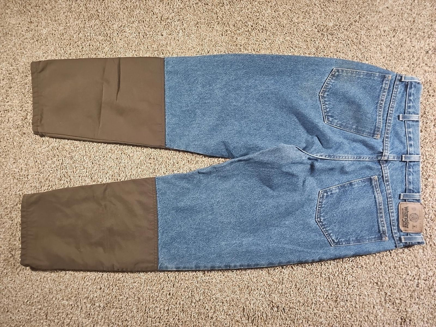 Wrangler 34x30 Straight Leg Chainsaw Outdoor Work Jeans
