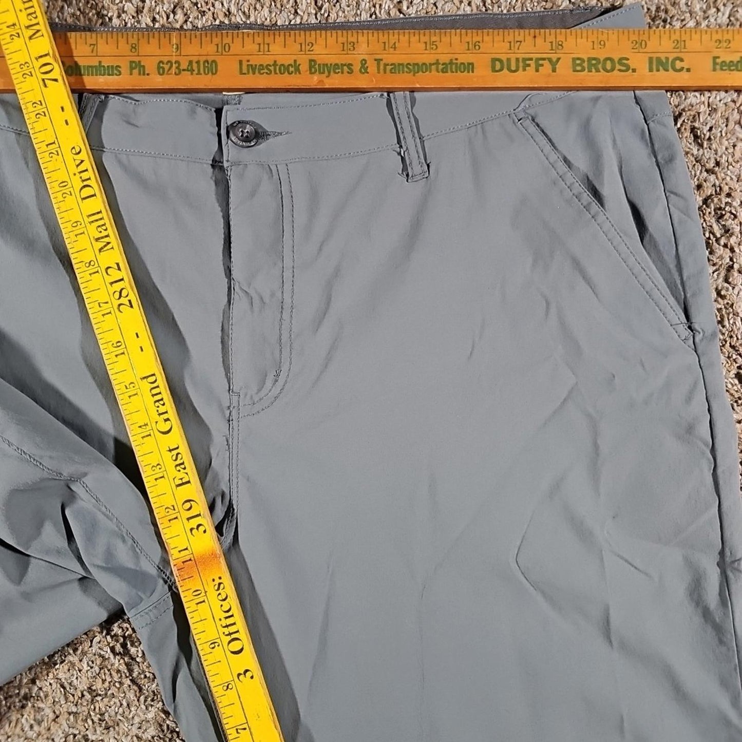 Original Weatherproof Vintage Trail Shorts Sz 40 Gray