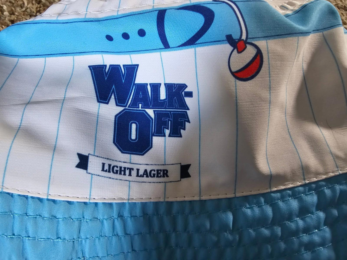 walk off lager reversible bucket hat baseball