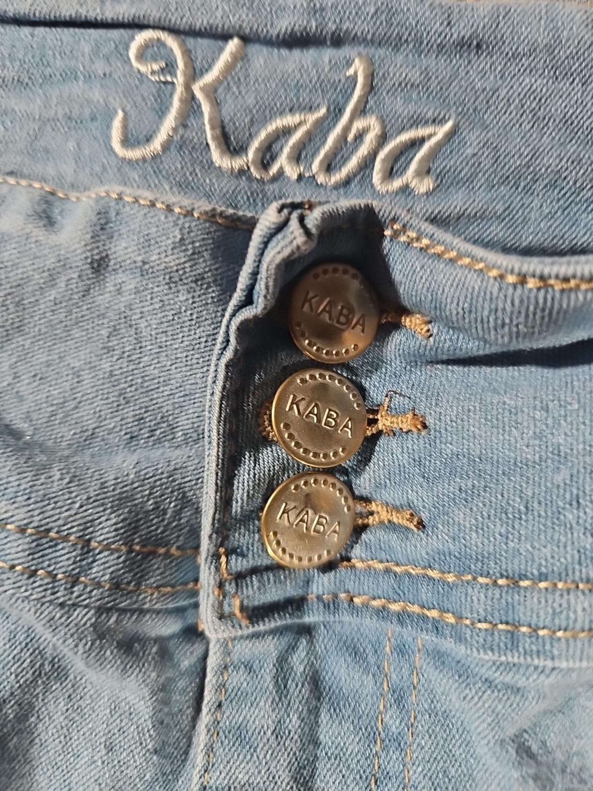 Kaba Jeans Sz 20 Cuffed Capris