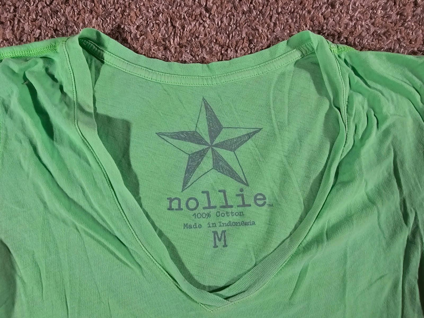 Nollie green shirt Women's Medium