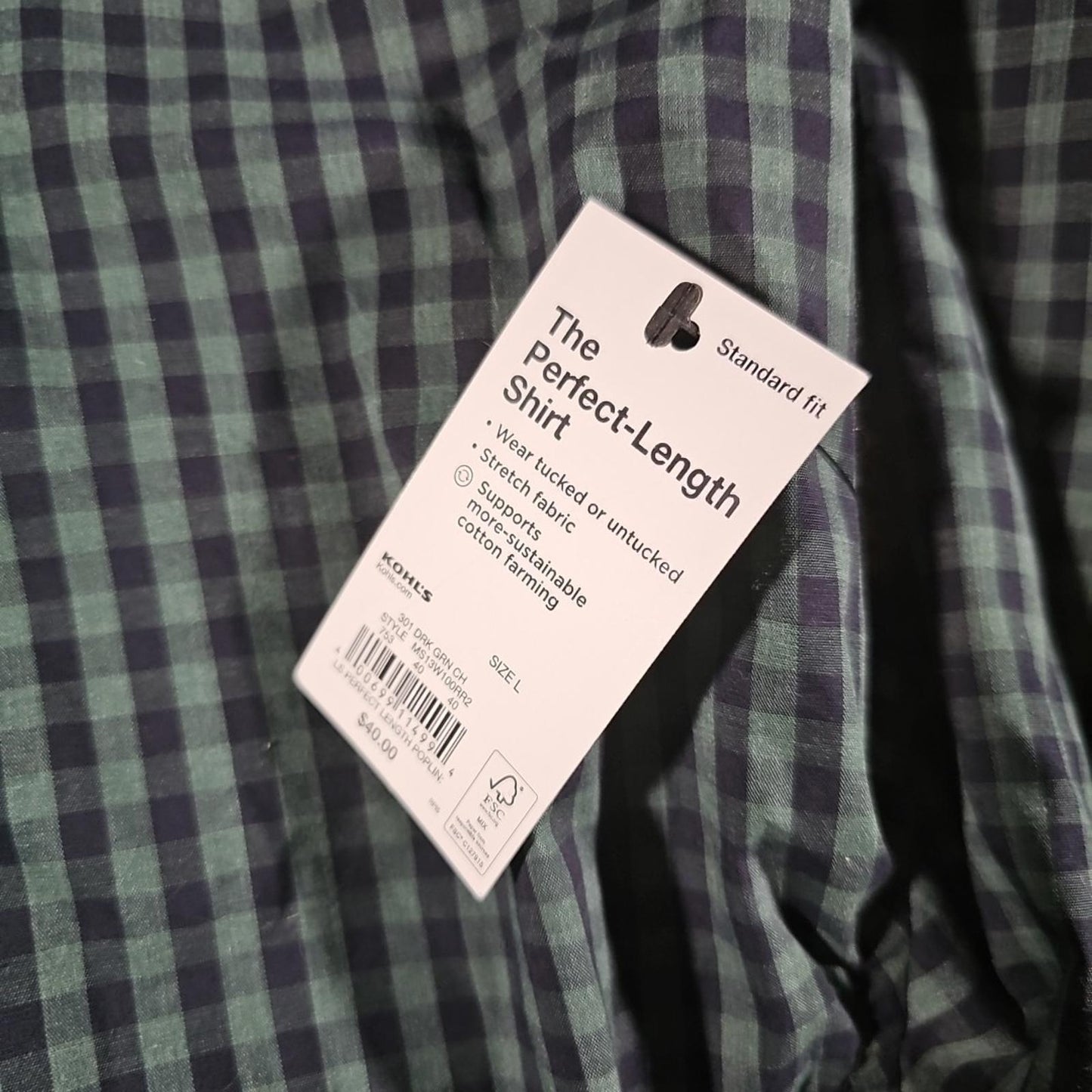 Sonoma L The Perfect Length Shirt NWT