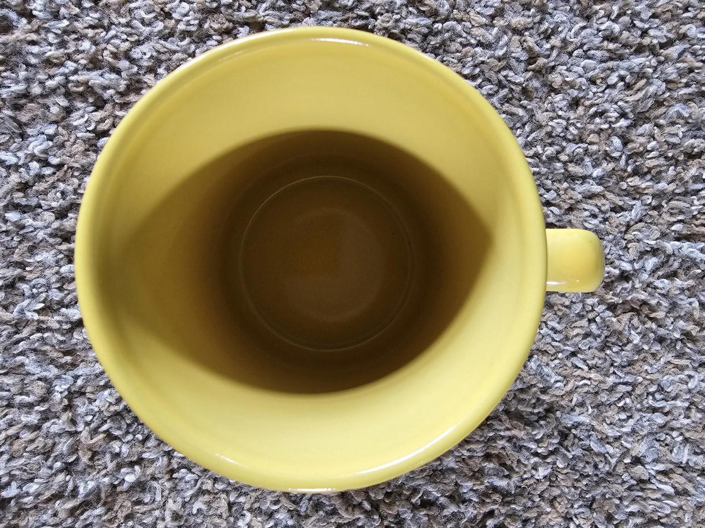Ultimate Packer Fan Diehard Wisconsin Cheesehead yellow coffee mug