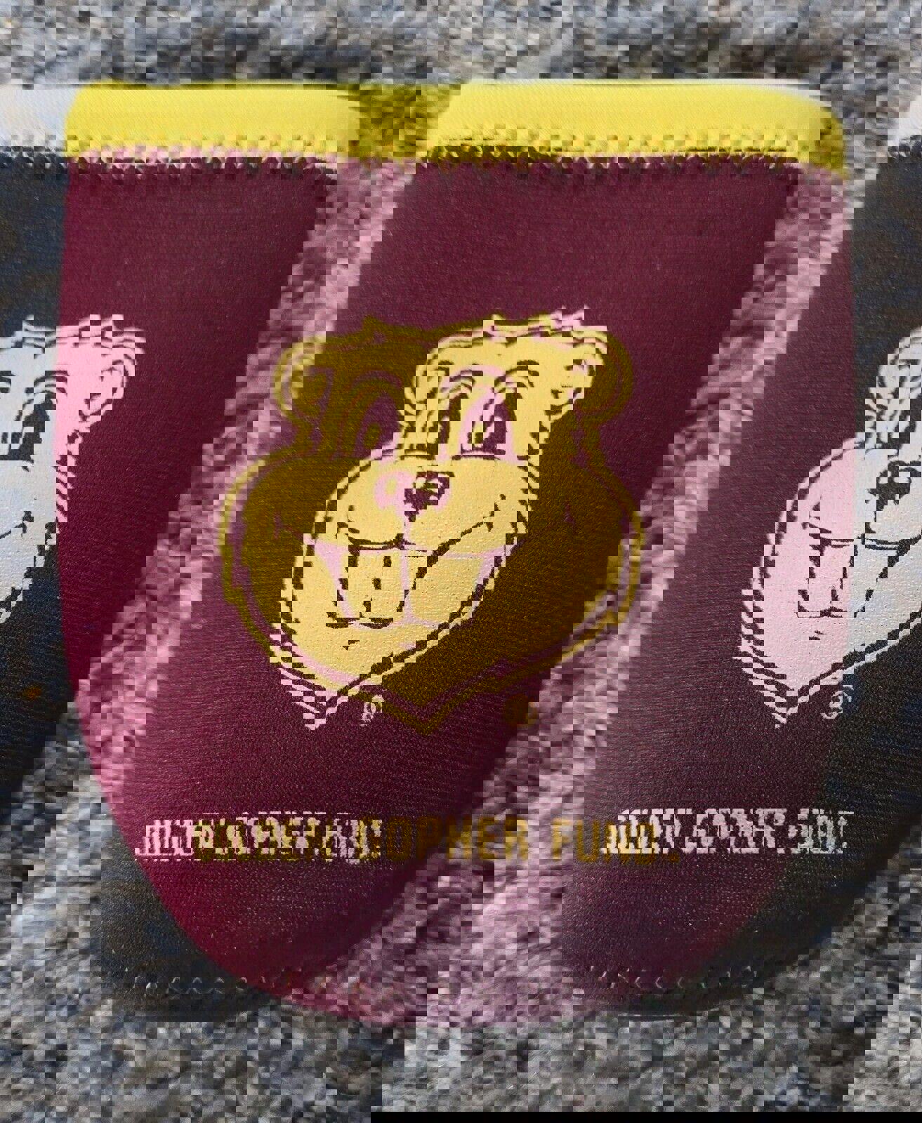 Minnesota Golden Gophers Maroon And Yellow Can Cooler
