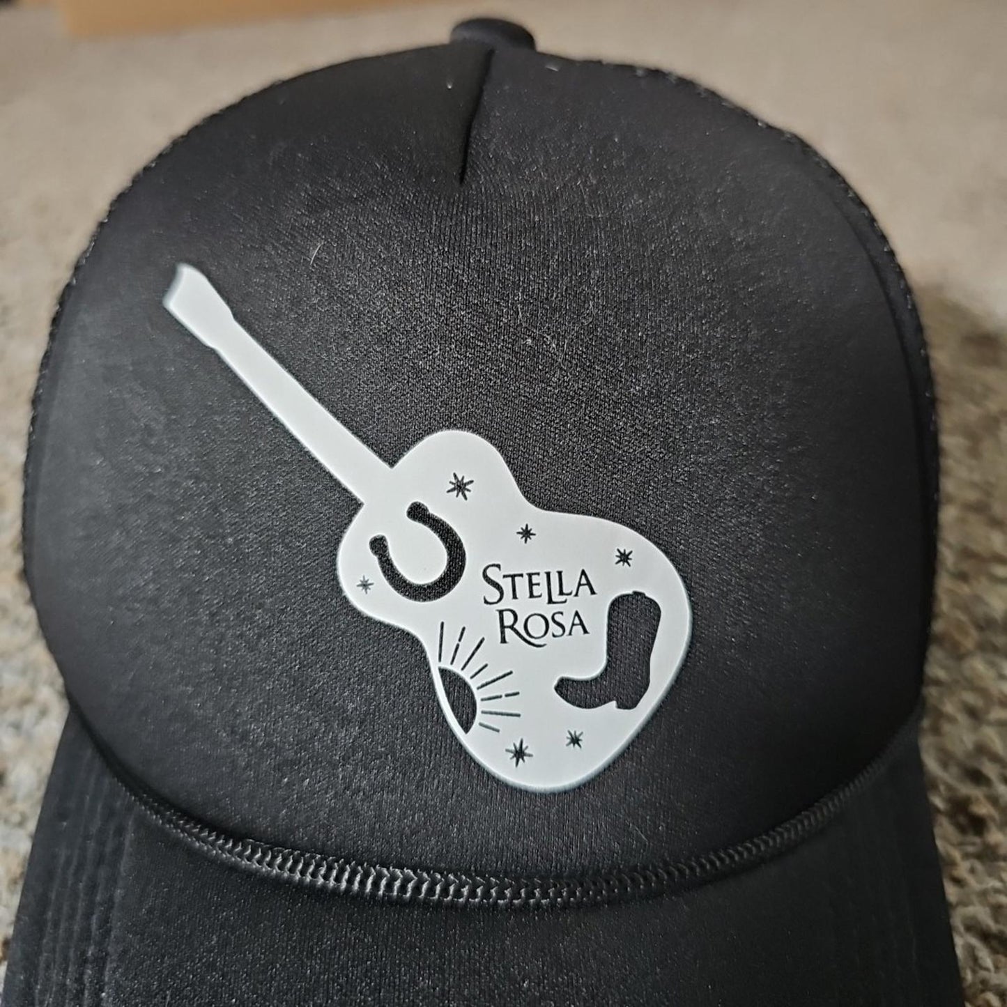 Stella Rosa Guitar Meshback Trucker Hat
