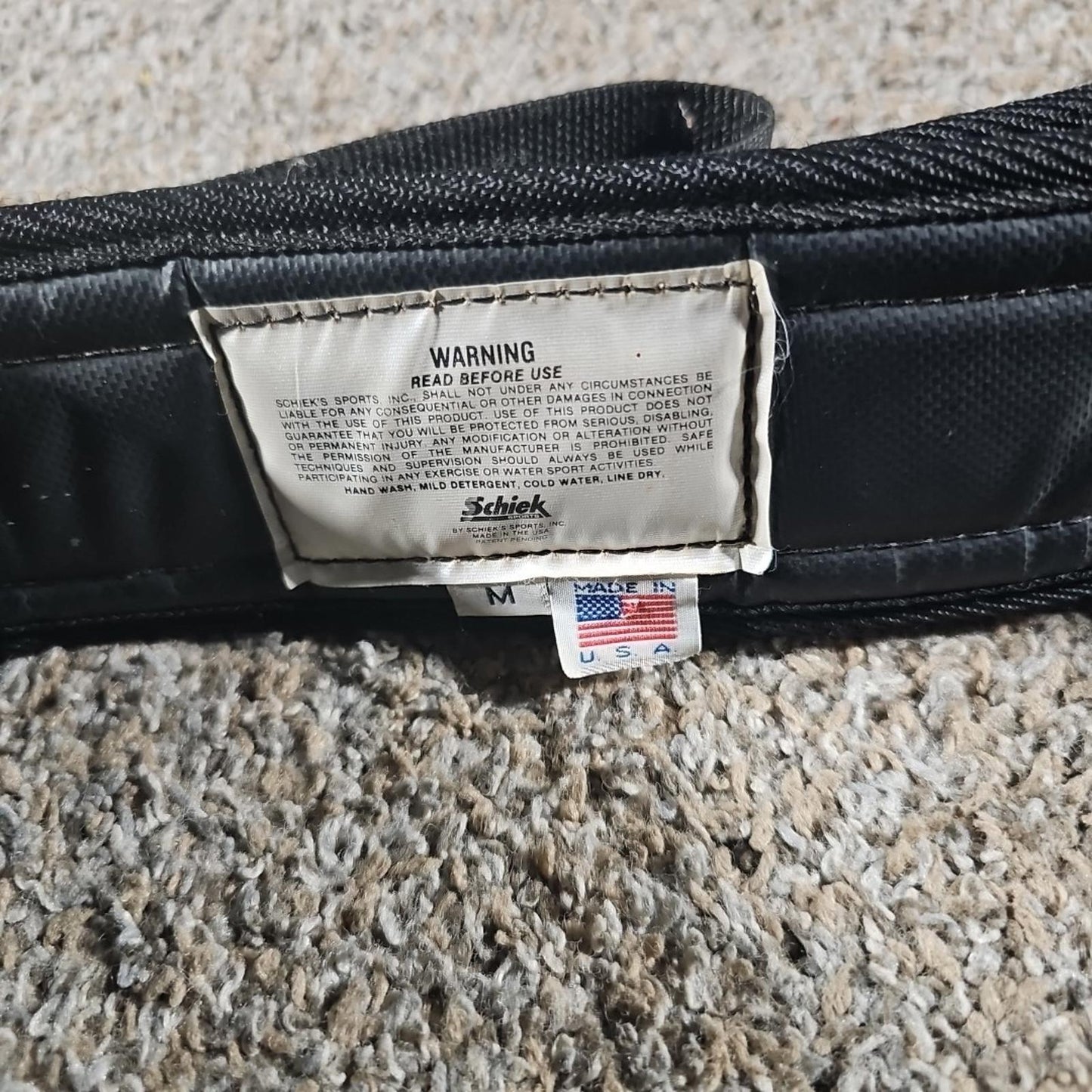 Schiek Sports M Nylon Weight Lifting Belt