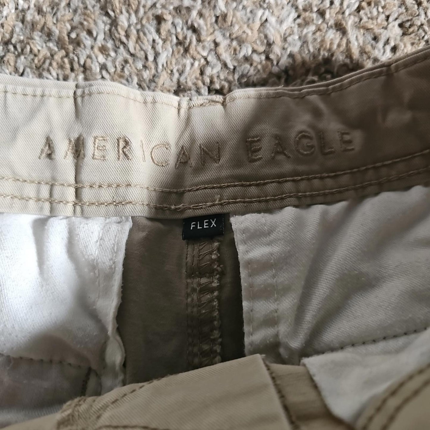 American Eagle Flex Cargo Shorts Sz 28