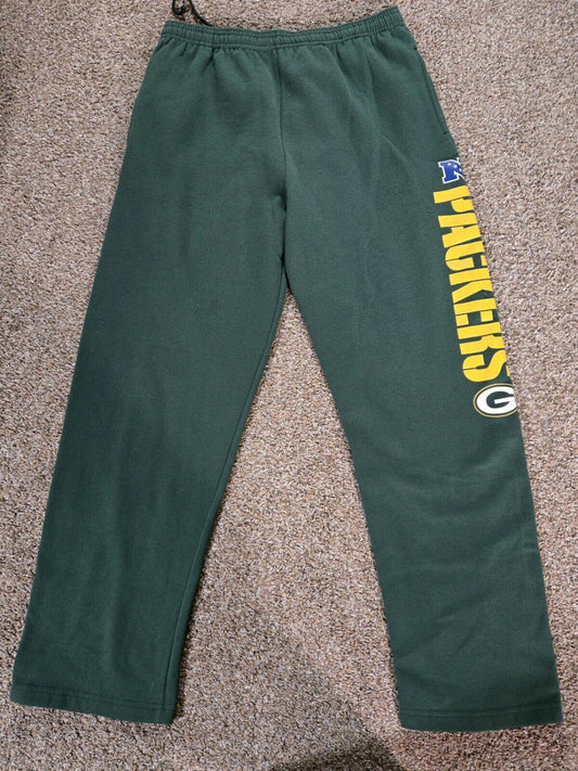 2010 NFC Green Bay Packers Super Bowl Year Wide Leg Sweats L