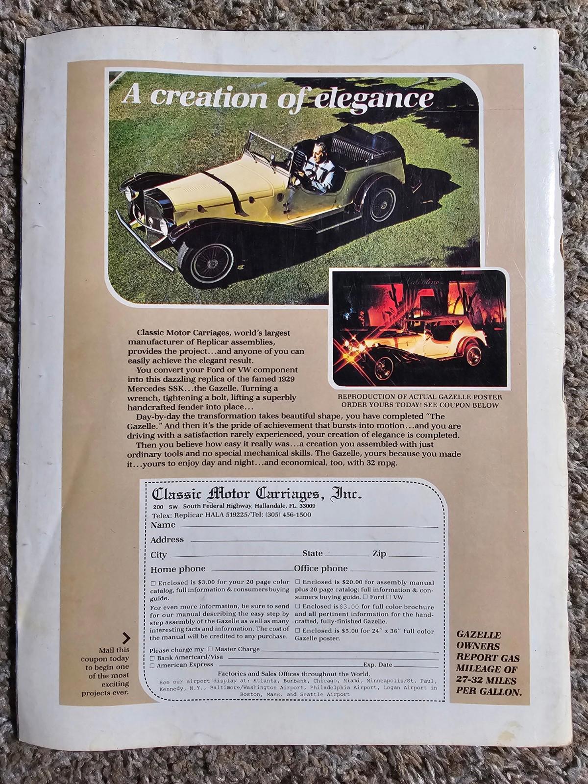 swank april 1980 collectors edition Vintage magazine