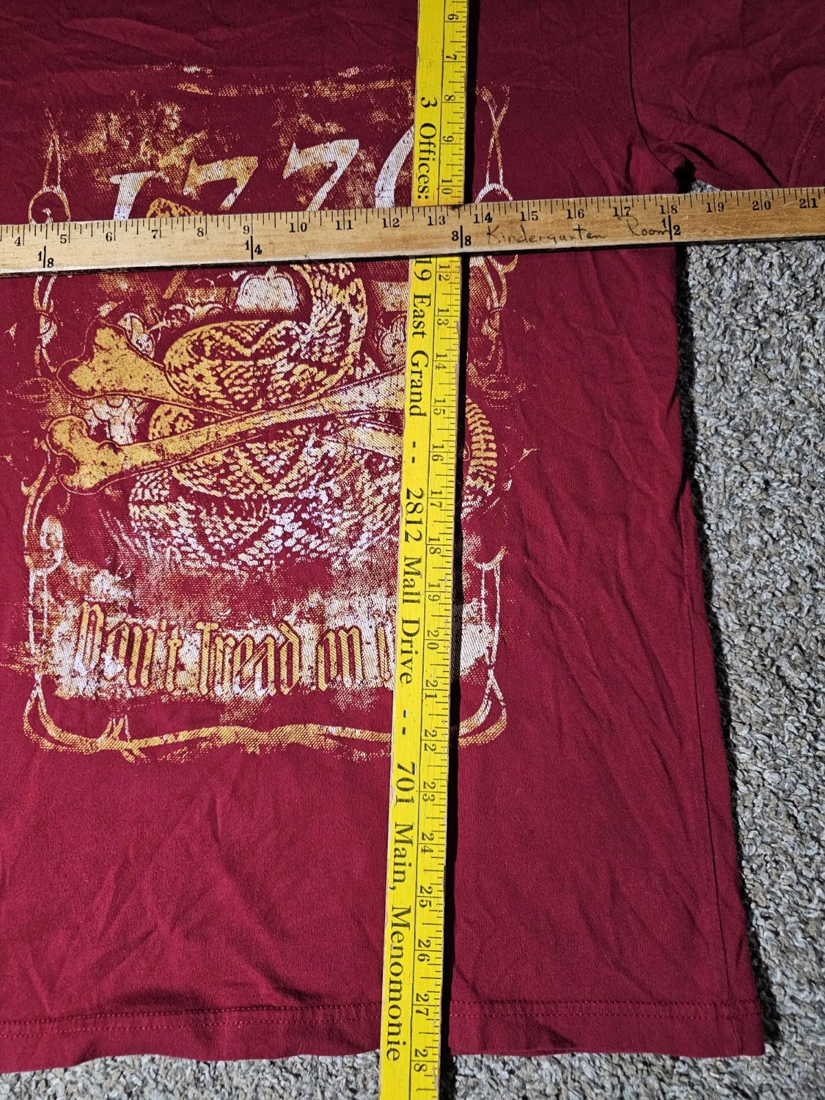 Grunt Style GS 1776 Don't Tread On Me Tshirt Medium SEE PICS