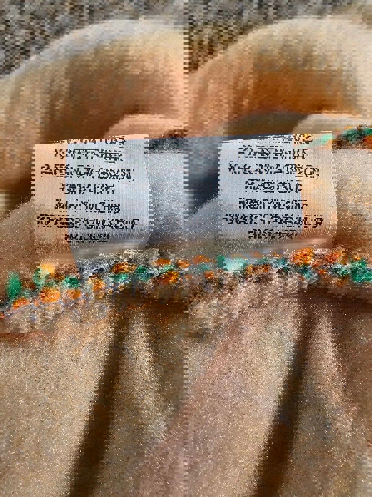 ss-mohkn irish Clover tassle Mohawk beanie