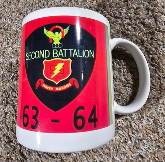 second battalion ninth marines coffee mug
