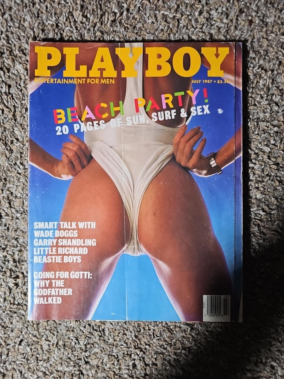 Playboy July 1987 - Carmen Berg, Sandy Greenberg, Ellen Stohl