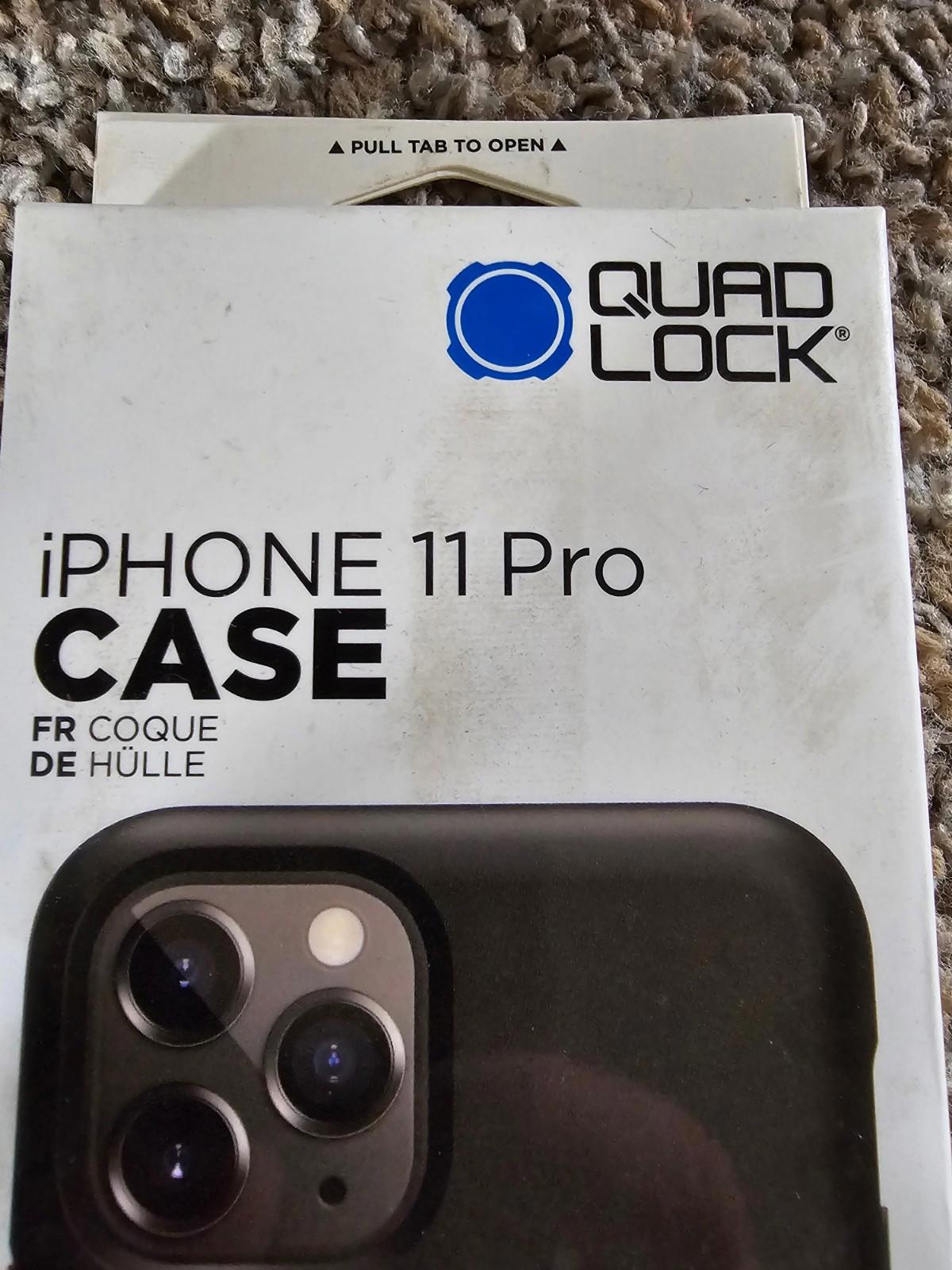 Quad Lock Apple iPhone 11 pro case NIB Old Stock