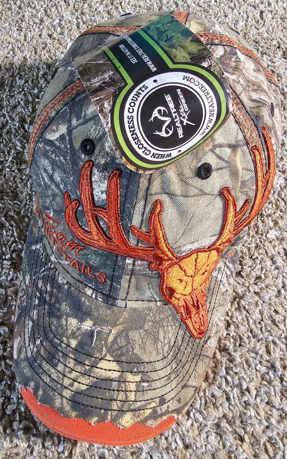 Team Whitetails real tree xtra green NWT camo strapback hat