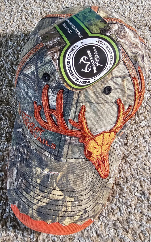 Team Whitetails real tree xtra green NWT camo strapback hat