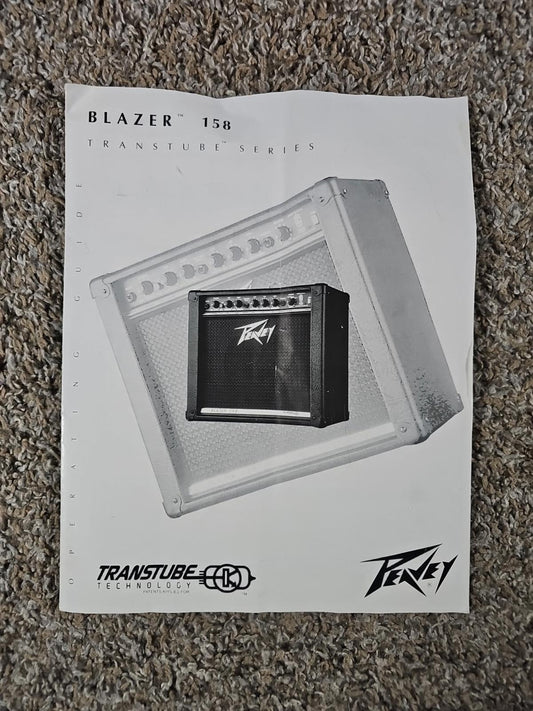 blazer 158 transtube series operating guide Manual